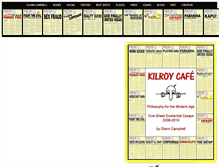 Tablet Screenshot of kilroycafe.com
